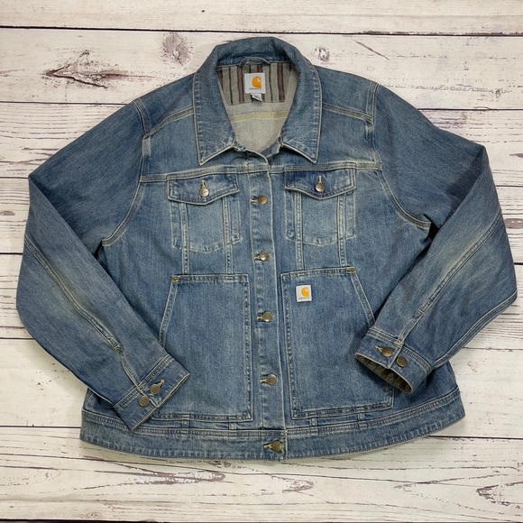 Coats | Carhartt Benson Denim Jacket 